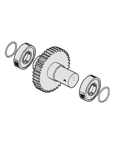 Вал выходной G6000 Came 119RIG054 в Липецке Запчасти для шлагбаумов и автоматики Pintop.ru