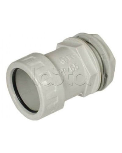 Муфта «труба-коробка» D16 мм , без галогена Экопласт 42716HF в Липецке Аксессуары для труб (ОКЛ) Экопласт Pintop.ru