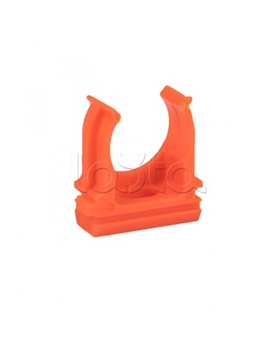 Крепеж-клипса d20 мм (10 шт) оранжевая EKF-Plast (derj-z-20o) в Липецке Держатели, клипсы, скобы Pintop.ru