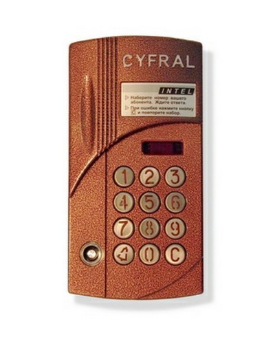 Микропроцессорный блок вызова Цифрал ИНТЕЛ/VC в Липецке Блоки вызова многоабонентные Pintop.ru