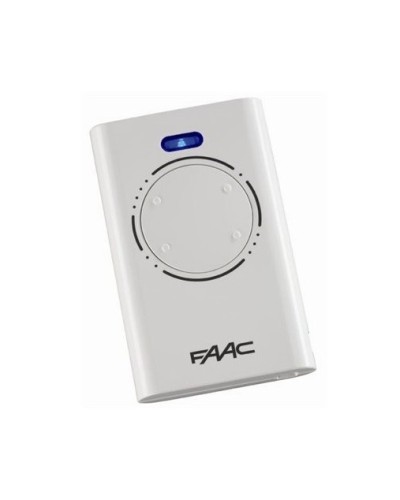 Брелок-передатчик 4-канальный Faac 787008 (белый) в Липецке Устройства радиоуправления для шлагбаумов и автоматики Pintop.ru