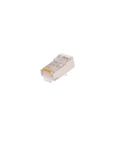 Коннектор RJ45/8P8C (1000 шт/уп) NETLAN EC-UP8P8C-SD-003-TR-1000 в Липецке Коннекторы Pintop.ru