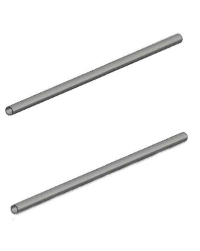 Поручень ограждения двойной длинной 940 Oxgard Поручни 940 (ВЗР 1996.05-02) в Липецке Ограждения Pintop.ru