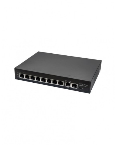 PoE коммутатор Fast Ethernet на 10 RJ45 портов NST NS-SW-8F2G-P в Липецке Коммутаторы Pintop.ru