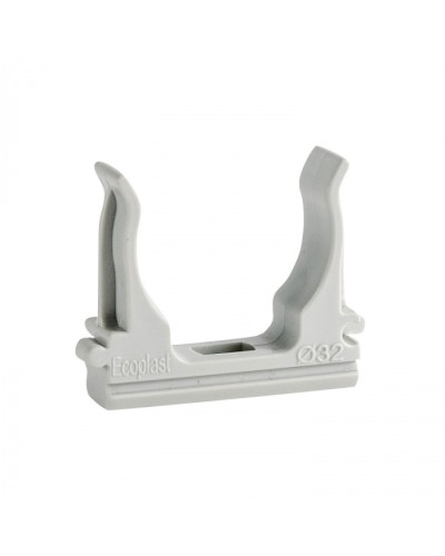 CF32G Держатель (клипса), без галогена, для труб D32мм (10шт) Экопласт (41732-10HF) в Липецке Держатели, клипсы, скобы Pintop.ru
