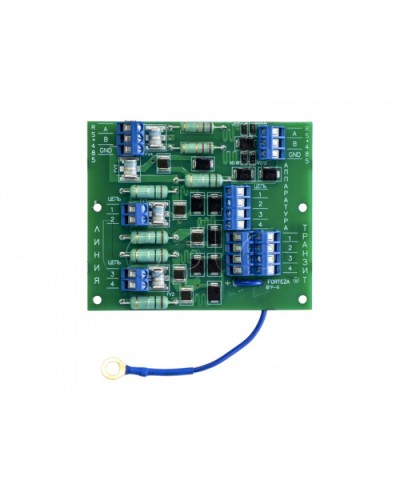 Плата блока защиты Forteza ПЛАТА БГр-6 в Липецке Устройства защиты операционных процессоров (ОПС) Pintop.ru