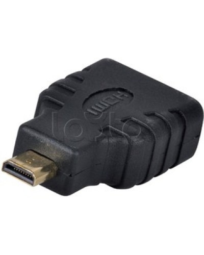 Переходник гнездо HDMI - штекер Micro HDMI GOLD (10шт/уп) REXANT 17-6815 в Липецке Проходные адаптеры Pintop.ru