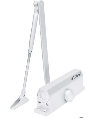 Доводчик NOTEDO DC-150 EN4/5/6 (белый) в Липецке Доводчики Pintop.ru