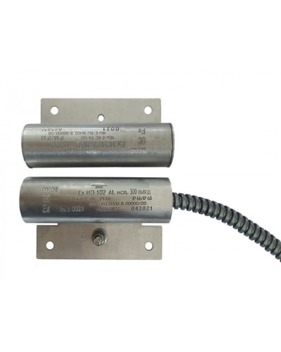 Извещатели охранные точечные магнитоконтактные взрывозащищённые Ех ИО102 Al исп.300 с магнитом М-50 маркировка 1Ex db IIC T6...Т5 Gb Магнито-Контакт в Липецке Извещатели охранные (Ex) Pintop.ru