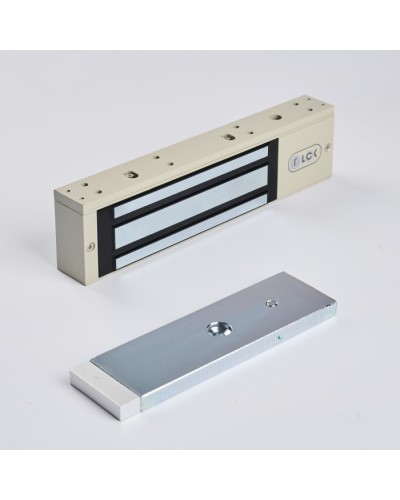 R-Lock RL-EM500-LSG - Электромагнитный замкок, 500кг, DC12/24B, цвет серый, RAL7032 (галечный серый), два датчика втроены в корпус замка: датчик Холла и магнито-контактный датчик в Липецке Электромагнитные замки Pintop.ru