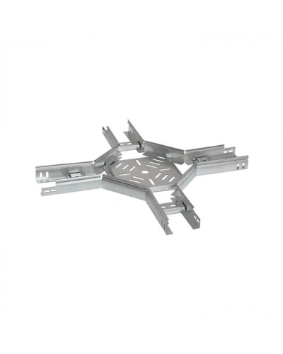 Х-образный ответвитель лестничный 400х100 (1,2 мм) Промрукав (PR08.5419) в Липецке Аксессуары для лотков Pintop.ru