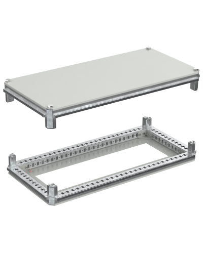 FORMAT Крыша и основание (под фланец) 400х800мм IEK (FO-00-KOF-040-080) в Липецке Аксессуары для стоек и шкафов Pintop.ru