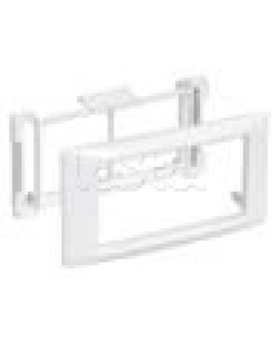 Рамка и суппорт на 4 модуля 45×45 IEK CKK-40D-RSU4-075-K01 в Липецке Распределительные коробки Pintop.ru