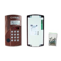 Блок вызова видеодомофона на 100 абонентов Цифрал CCD-2094.1M/РKVС