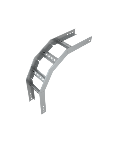 Угол лестничный вертикальный внешний 90 гр. 100х150х1,5 мм HD КМ-Профиль (LVL90-100-150-1.5 HD) в Липецке Аксессуары для лотков Pintop.ru