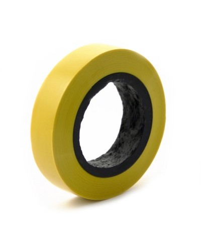 Изолента ПВХ 20 метров ширина 19мм (Желтый) ПожТехКабель PTK-Accessories в Липецке Стяжки-хомуты Pintop.ru