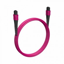 Кабельная сборка MPO(F) -MPO(F)-8 волокон 50/125 OM4, 3 m Cabeus (FOP-50-OM4-8-MPO(F)-8-MPO(F)-B-3m)