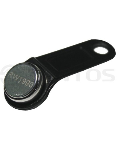 Ключ Touch Memory с 64-битным идентификационным кодом Tantos RW1990 iButton TS (чёрный) в Липецке Оптовые идентификаторы Pintop.ru