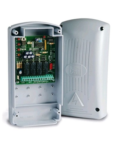 Внешний, двухчастотный, 4-канальный радиодекодер Came 806RV-0020 в Липецке Запчасти для шлагбаумов и автоматики Pintop.ru