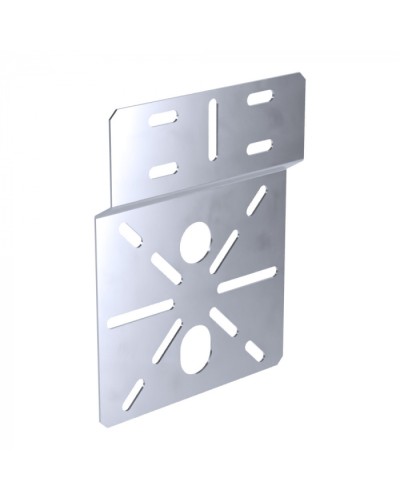 Монтажная пластина для ЭМК Стандарт INOX (AISI 316) 195х150 Промрукав (PR16.3813) в Липецке Аксессуары для лотков Pintop.ru