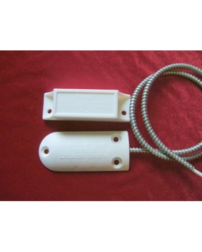 Датчик положения магнитогерконовый Магнито-Контакт ДПМ-2 исп. 07 (металлорукав из оцинкованной стали) в Липецке Извещатели охранные Pintop.ru