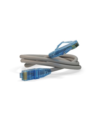 Патч-корд RJ45-RJ45, 4 пары, UTP, кат.6, LSZH (3м) Hyperline PC-LPM-UTP-RJ45-RJ45-C6-3M-LSZH-GY в Липецке Патчкорды (медные) Pintop.ru