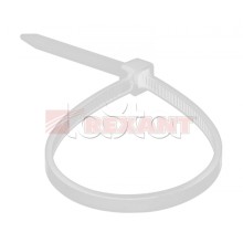 Хомут-стяжка нейлоновый 2.5х120 мм белый (100шт/уп) REXANT 07-0120