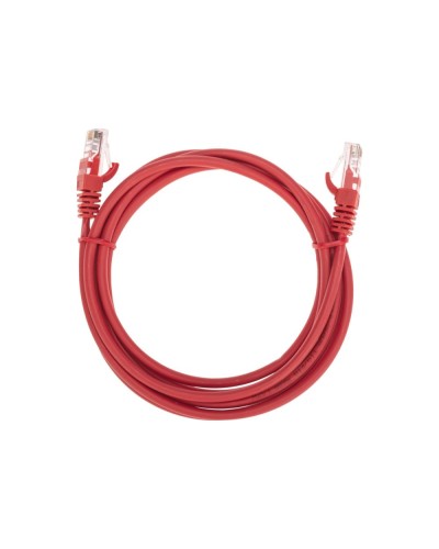 Патч-корд U/UTP, CAT 5e, RJ45-RJ45, 26AWG, LSZH, красный, 2м REXANT 02-0103-2 в Липецке Патчкорды (медные) Pintop.ru