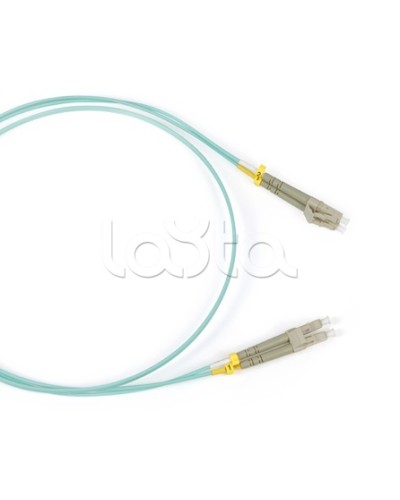 Патч-корд волоконно-оптический Hyperline FC-D2-503-LC/PR-LC/PR-H-3M-LSZH-AQ в Липецке Патч-корды оптические Pintop.ru