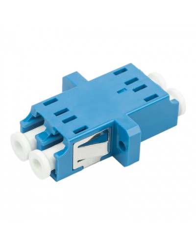 Адаптер оптический проходной LC-LC, OS2, дуплекс (duplex), синий Datarex DR-541102 в Липецке Коммутационные изделия Pintop.ru