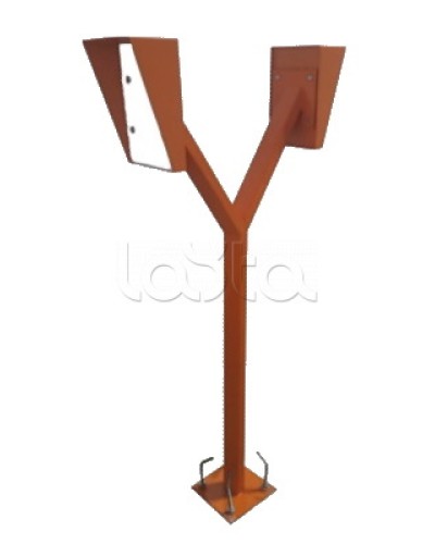 Стойка для считывателя Аякс 150х250 мм, оранжевая, Базовая, двусторонняя Магнито-контакт в Липецке Дополнительное оборудование для СКУД Pintop.ru