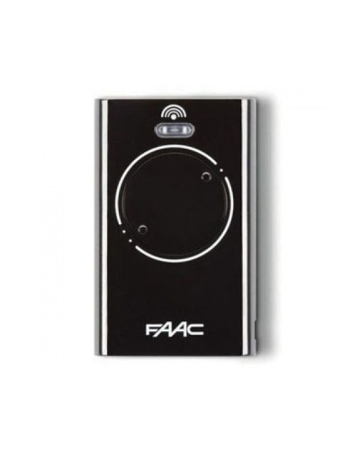 Брелок-передатчик 2-канальный Faac 7870091 (черный) в Липецке Устройства радиоуправления для шлагбаумов и автоматики Pintop.ru