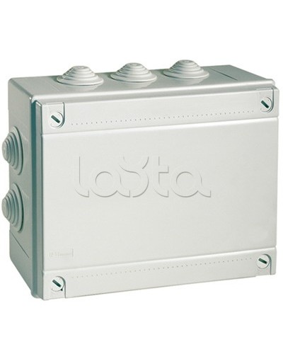 Коробка ответвительная с кабельными вводами, IP55, 300х220х120 мм DKC 54300 в Липецке Распределительные коробки Pintop.ru