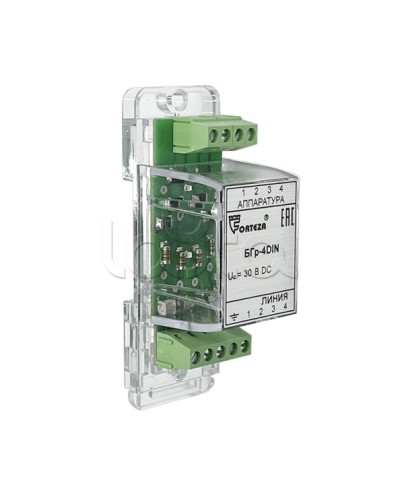 Устройство защиты от импульсных перенапряжений Forteza Блок БГр-4DIN в Липецке Устройства защиты операционных процессоров (ОПС) Pintop.ru