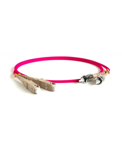 Патч-корд волоконно-оптический Hyperline FC-D2-504-LC/PR-LC/PR-H-3M-LSZH-MG в Липецке Патч-корды оптические Pintop.ru