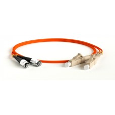Патч-корд волоконно-оптический Hyperline FC-D2-50-FC/PR-LC/PR-H-3M-LSZH-OR