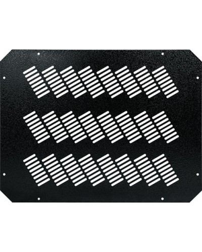 Заглушка проема вентиляторного блока, перфорированная TLK TLK-BLNK-FAN-P-BK в Липецке Полки для шкафов и стоек Pintop.ru