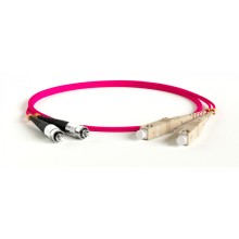 Патч-корд волоконно-оптический Hyperline FC-D2-504-FC/PR-FC/PR-H-20M-LSZH-MG