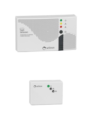 Комплект сигнализаторов на угарный и природный газ Seitron RGDCO0MP1+SGAMET в Липецке Технологические извещатели Pintop.ru