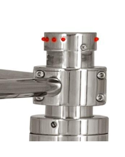 Кольцо разрезное для ограждения к роторному турникету ХРОМ Ростов-Дон в Липецке Дополнительное оборудование для СКУД Pintop.ru