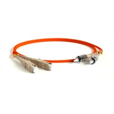 Патч-корд волоконно-оптический Hyperline (FC-D3-62-ST/PR-ST/PR-H-5M-LSZH-OR)