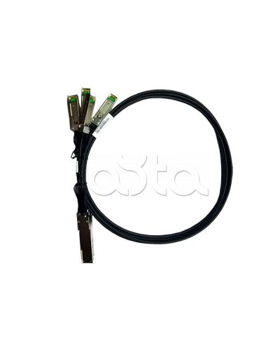Твинаксиальный пассивный 40G QSFP+ кабель D-Link DEM-CB100QXS-4XS/C1A в Липецке Модули SFP/XFP/GBIC Pintop.ru