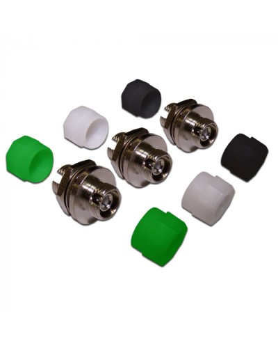 Адаптер оптический FC, MM, металл, симплексный LANMASTER (LAN-FC-AM-MM) в Липецке Коннекторы ВО Pintop.ru