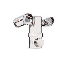 Взрывозащищенный термокожух на поворотной платформе для IP видеокамеры с ИК подсветкой. Напряжение питания: 24 VDC/VAC