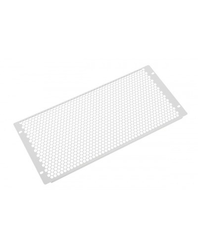 Фальшпанель в шкаф 19 5U перфорированная ЦМО ФП-5.4-9005 в Липецке Аксессуары для стоек и шкафов Pintop.ru