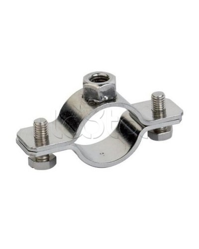 Хомут трубный ½ (18-24 мм) М8 оцинкованная сталь DKC (6040-P12) в Липецке Аксессуары для лотков Pintop.ru