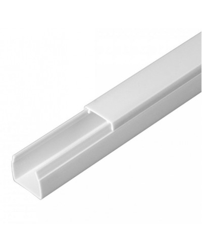 Кабель-канал белый 2-й замок в п/э 16х16 (84 м/уп) Промрукав (PR03.0048) в Липецке Кабель-канал Pintop.ru