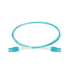 Оптический шнур HD, OM3, 2×50/125, дуплекс LC - дуплекс LC, UNIBOOT PUSH-PULL, 1 м Eurolan (41B-30-LC-LC-01)
