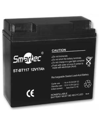 Аккумулятор свинцово-кислотный Smartec ST-BT117 в Липецке Электротехническое оборудование Pintop.ru