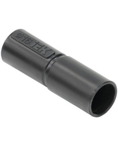 ELASTA Муфта труба-труба GI16G черная IEK (CTA10D-GIG16-K02-100) в Липецке Повороты, муфты, тройники Pintop.ru